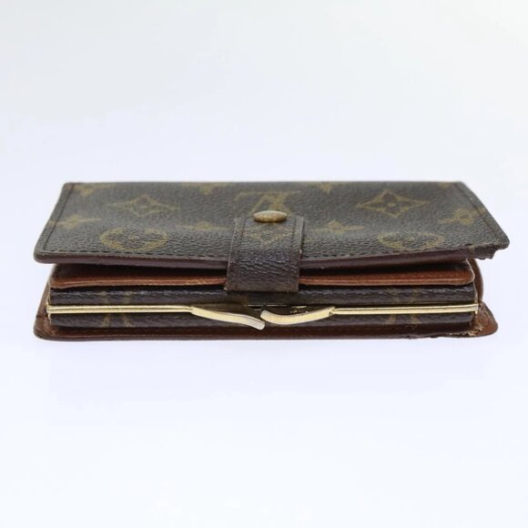 LOUIS VUITTON Monogram Porte Monnaie Billets Viennois Wallet M61663 Auth 50864 - Picture 4 of 16
